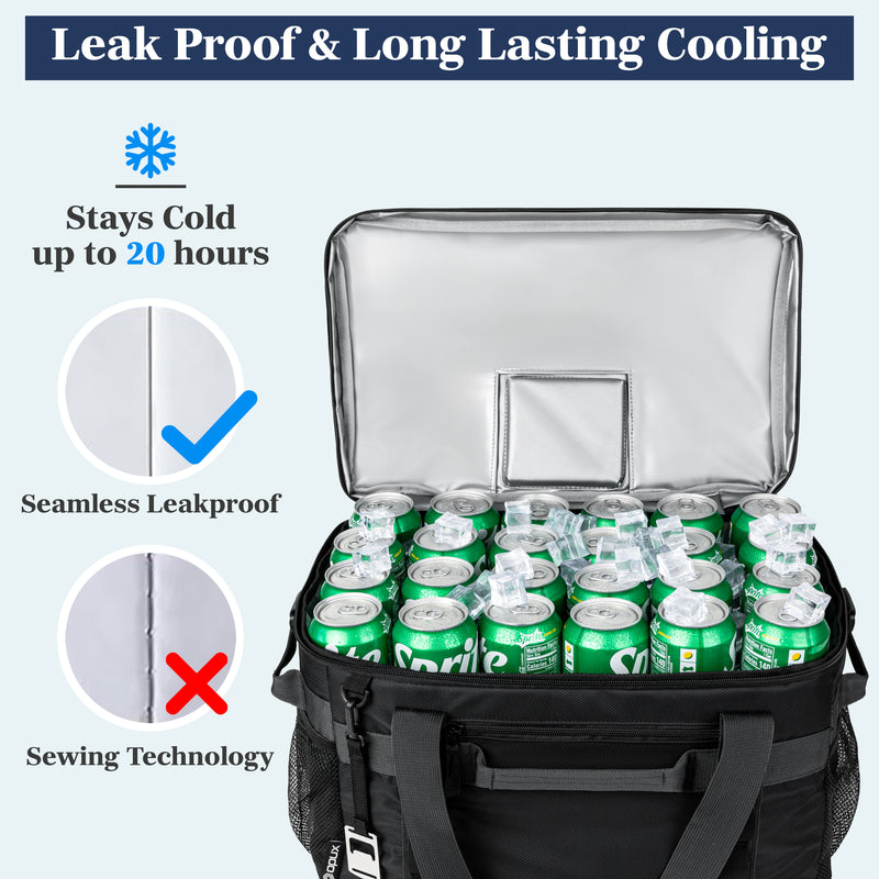 Large Leakproof Cooler Bag - 48/60 Cans