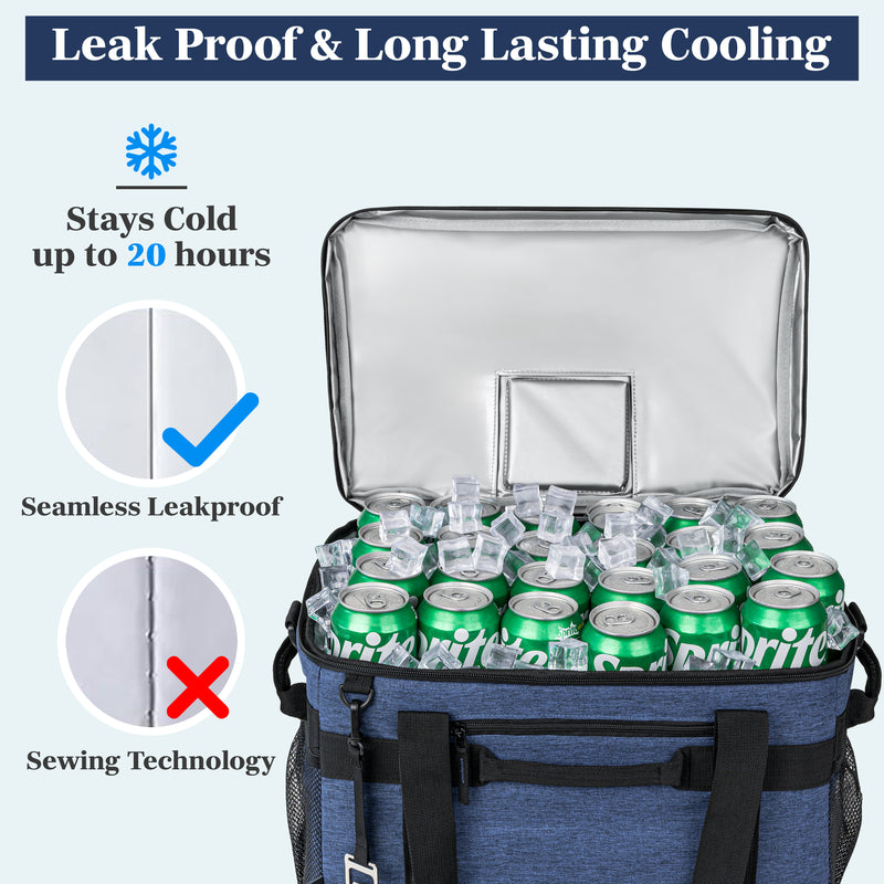 Large Leakproof Cooler Bag - 48/60 Cans