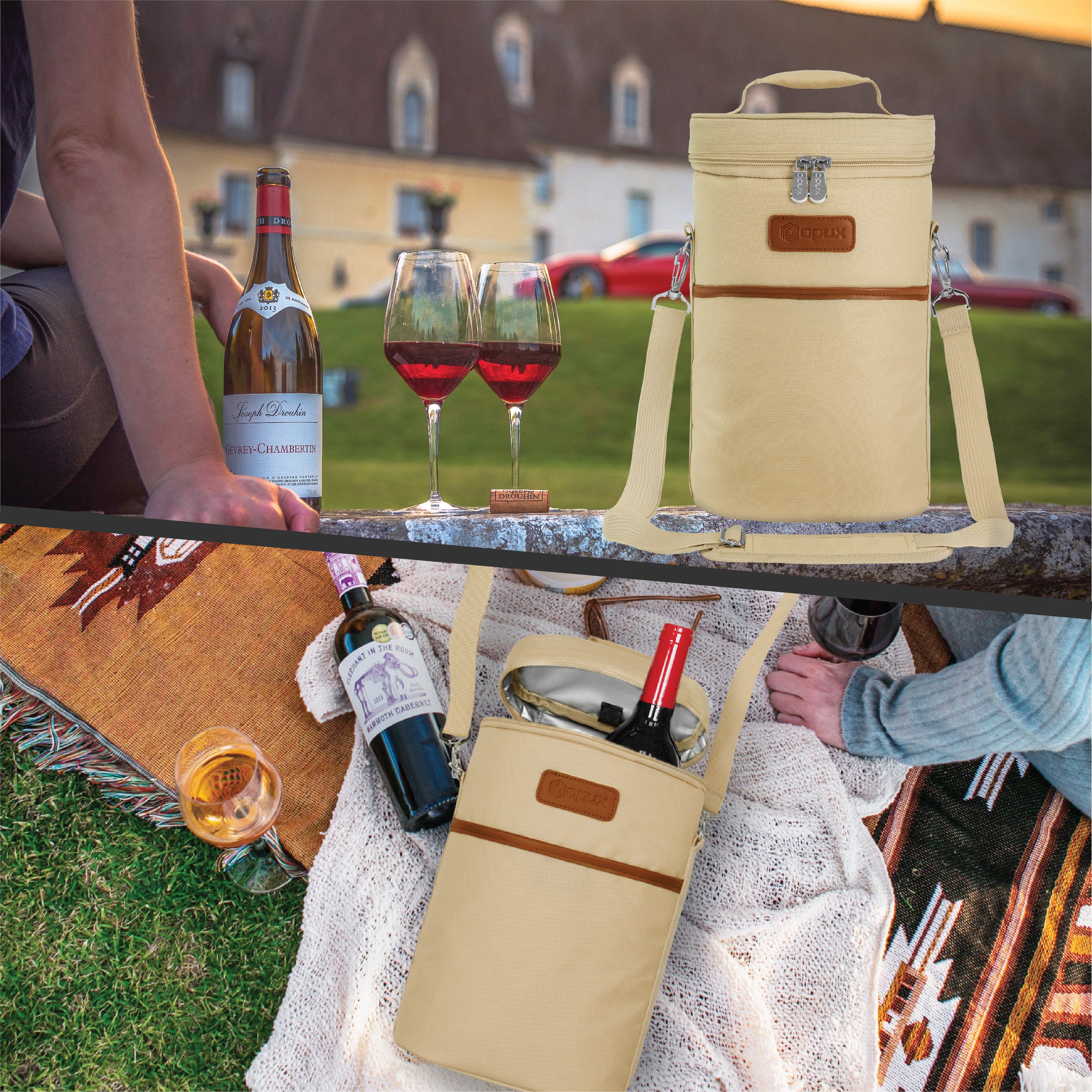 OPUX Wine Carrier Tote Bag - Thumbnail 5