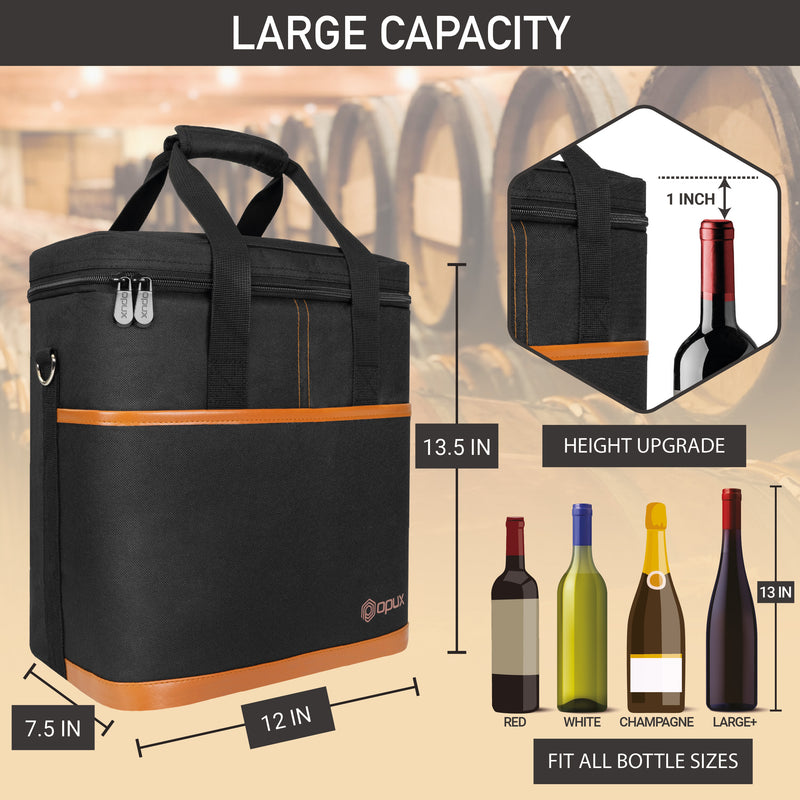 6 Bottle Wine Carrier Bag