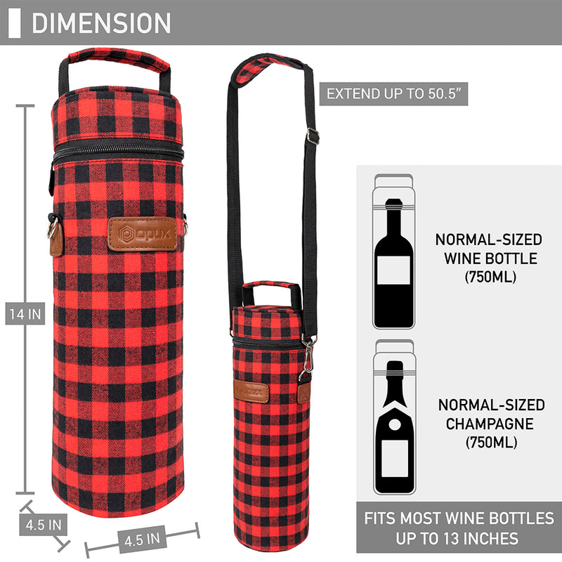 1 Bottle Wine Carrier Bag