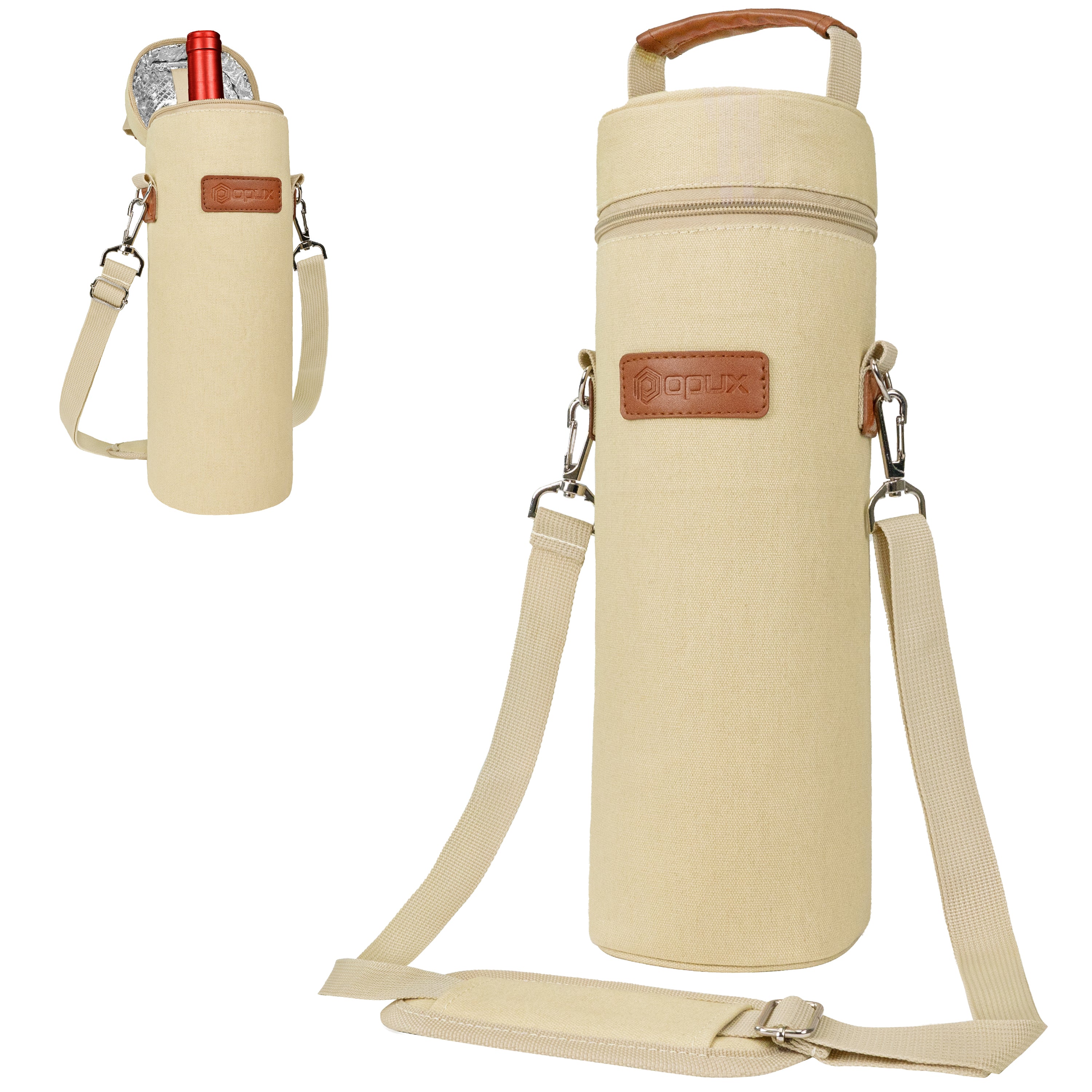 Wine bottle holder discount bag