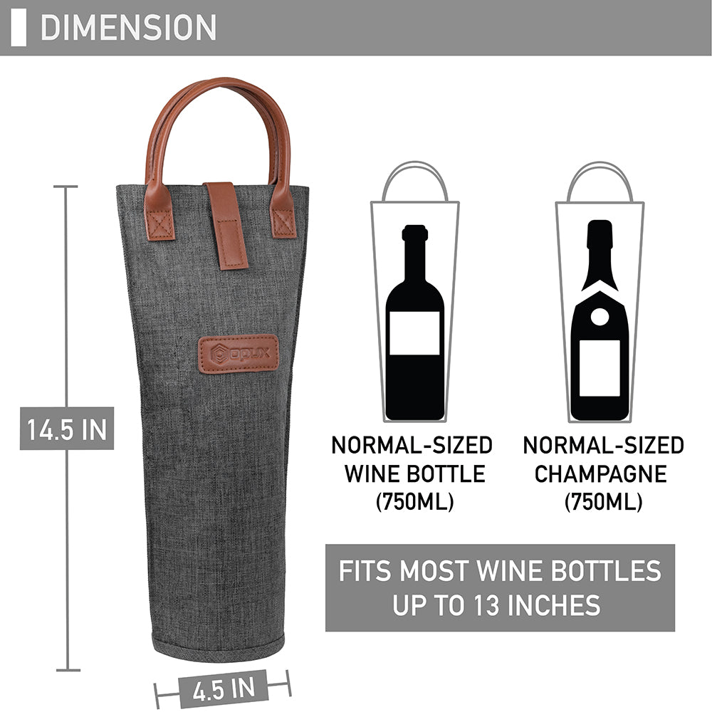 OPUX Wine Carrier Bag - Thumbnail 3