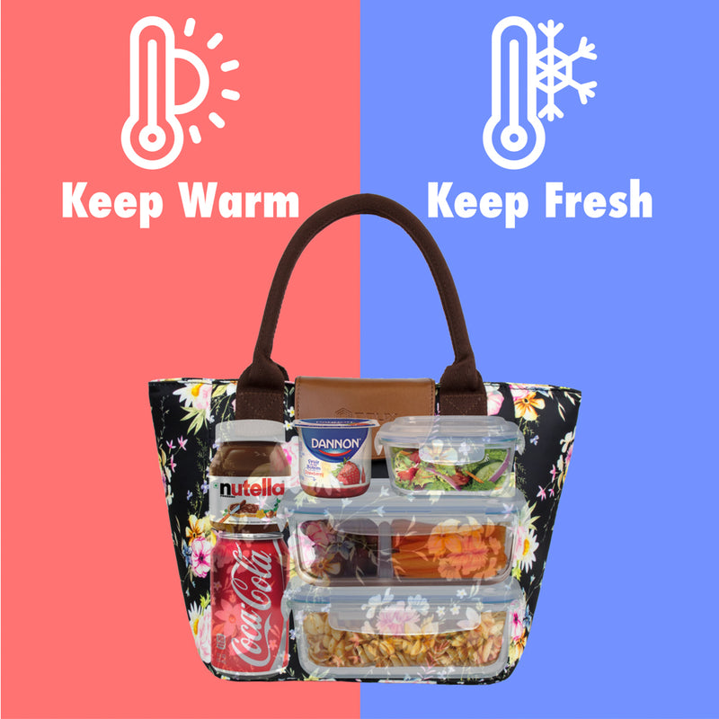 Women's Carry-All Tote Lunch Bag - 15 Cans