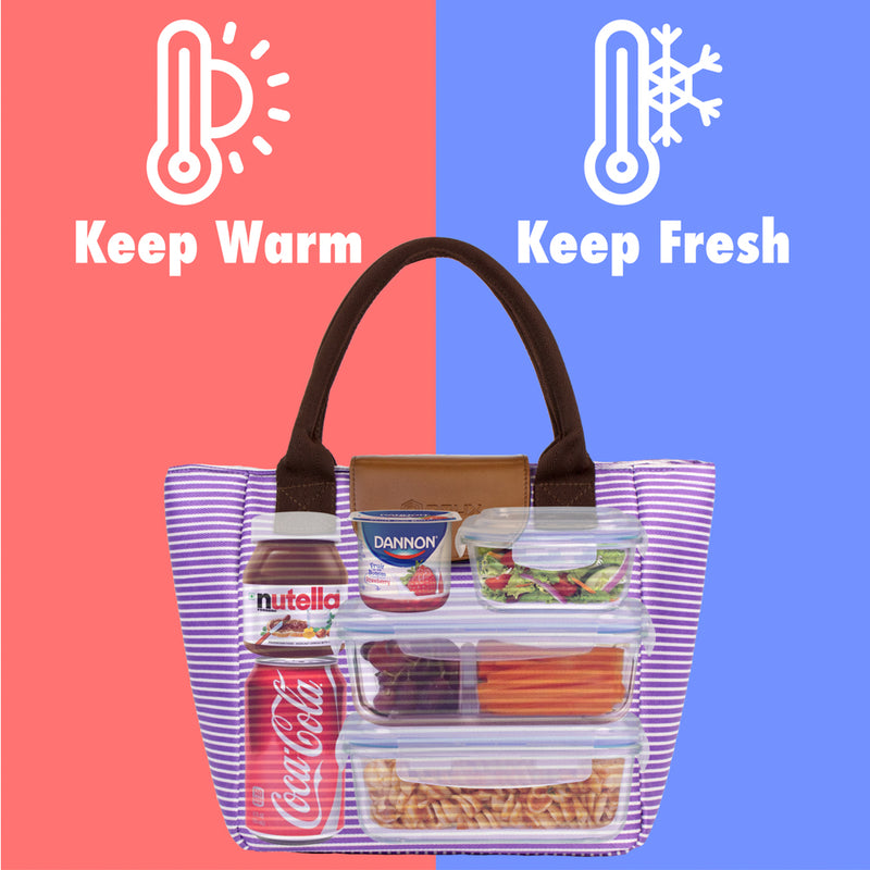 Women's Carry-All Tote Lunch Bag - 15 Cans