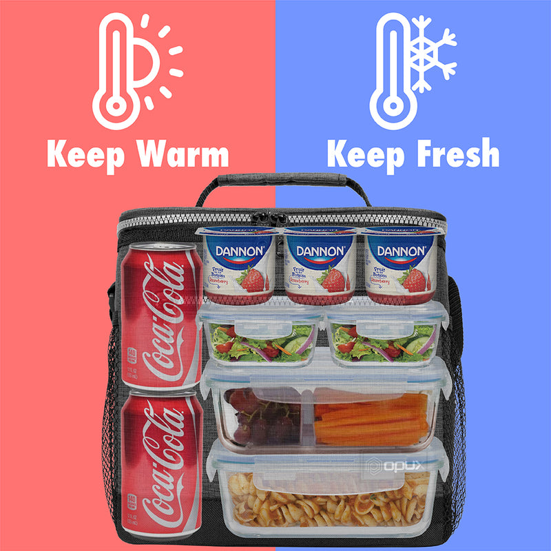 Classic Leakproof Insulated Large Lunch Box - 18 Cans