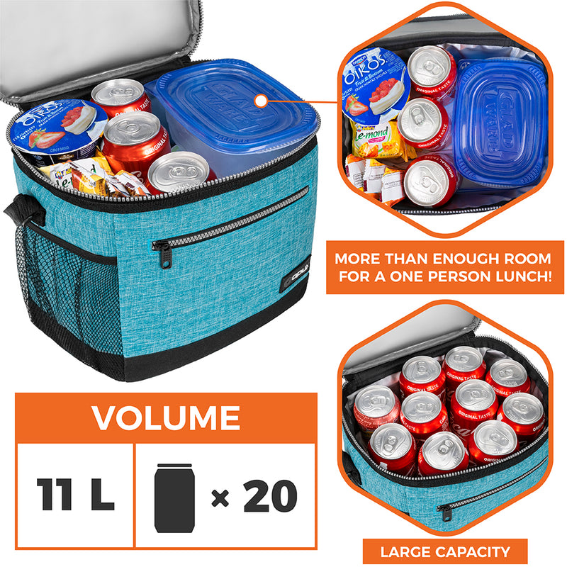 Classic Leakproof Insulated Large Lunch Box - 18 Cans