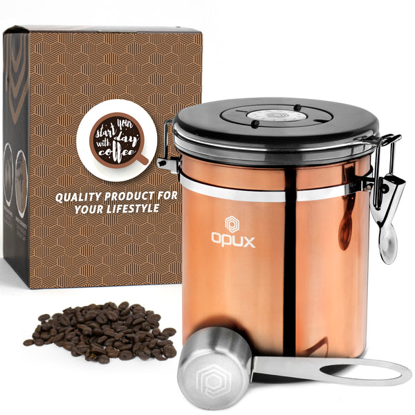 OPUX French Press Coffee Maker, 30% Thicker Double Wall Stainless Steel  Insulated Coffee Press, 4-Layer Filter System, Rust-Free, Dishwasher Safe,  100% Ground-Free Coffee, 2 Extra Filters 