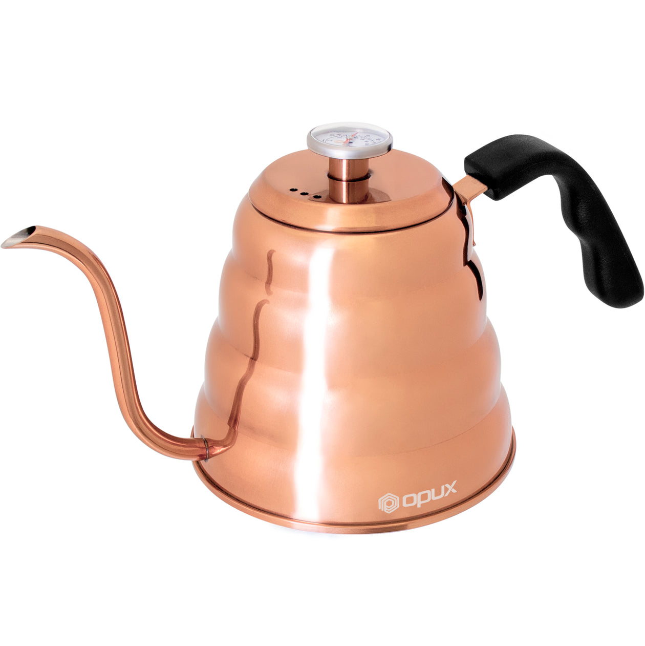 Bean Envy Gooseneck Pour Over Coffee Tea Kettle Pot Thermometer 40oz  Stainless