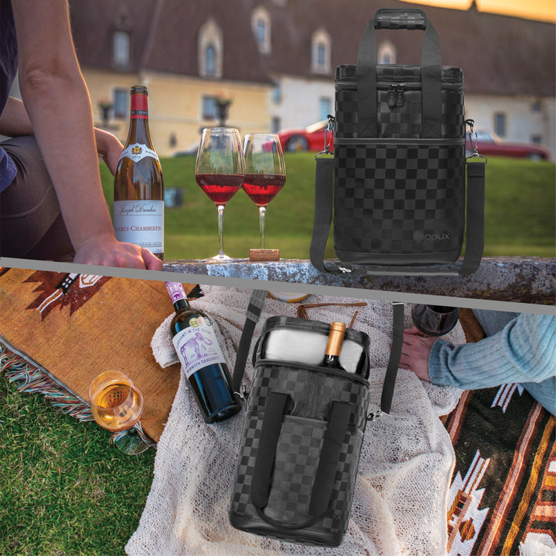 4 Bottle Wine Carrier Bag