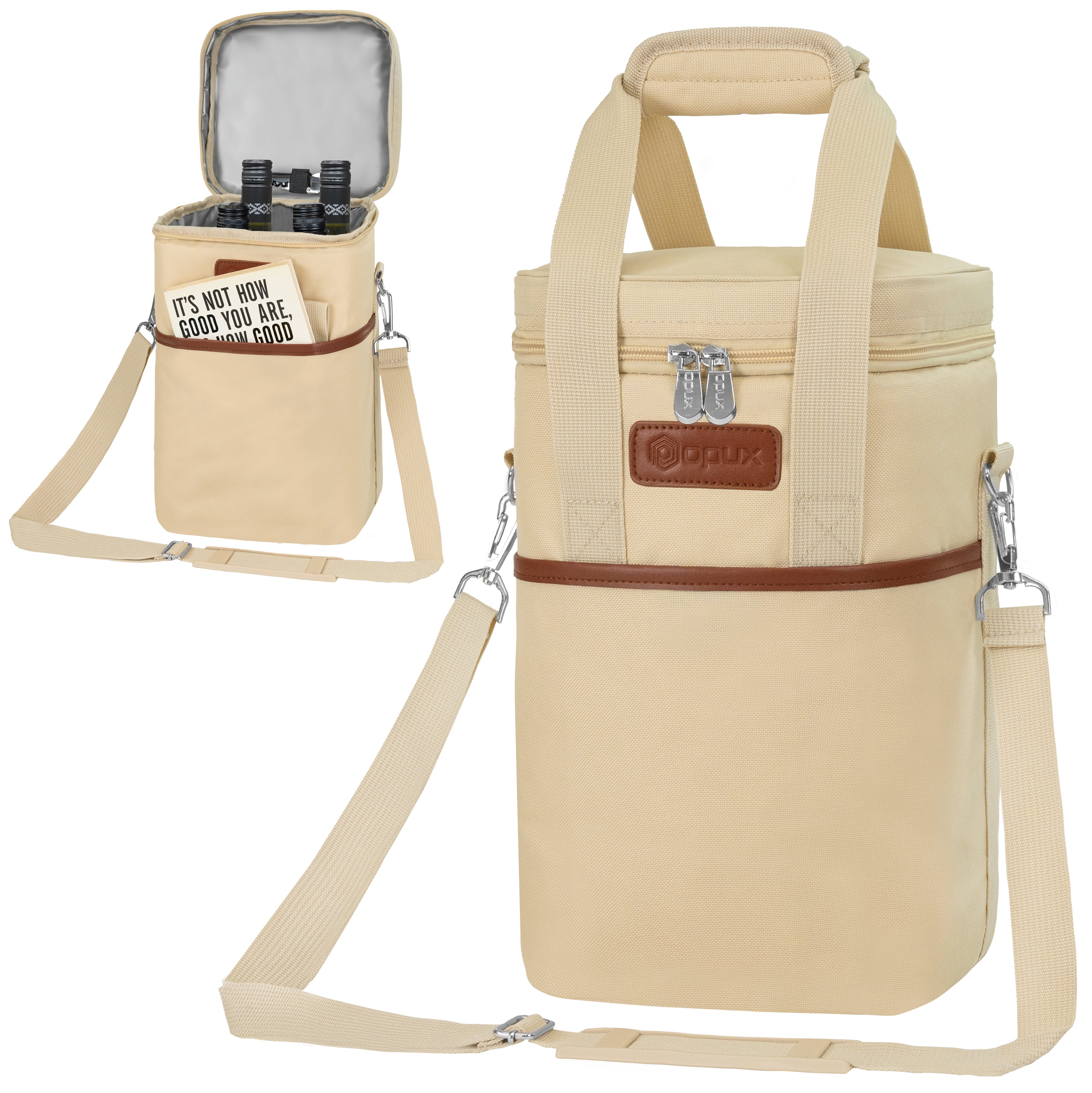 OPUX Wine Carrier Bag