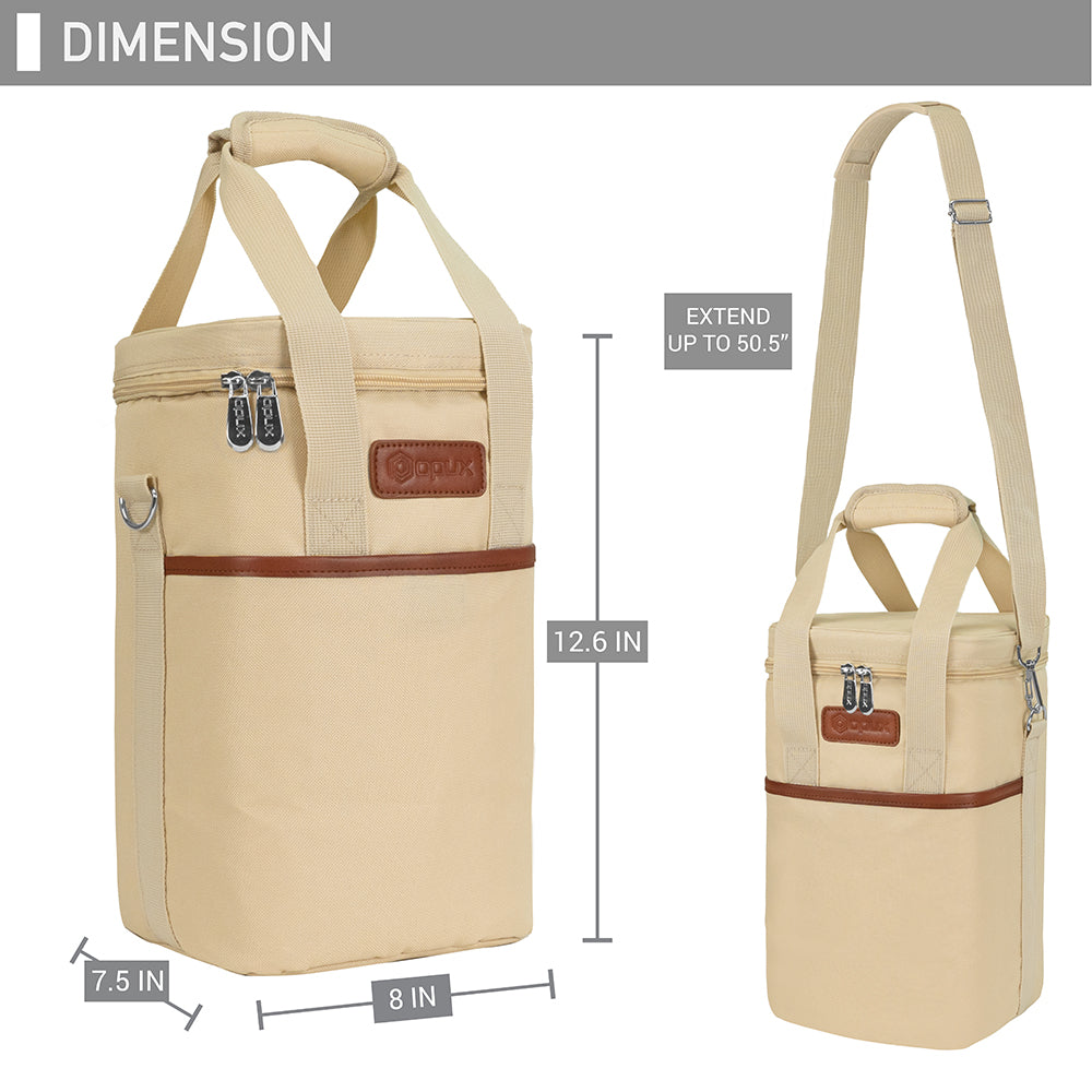 OPUX Wine Carrier Bag - Thumbnail 3