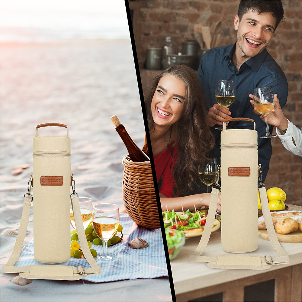 Opux Wine Carrier Bag - Thumbnail 5